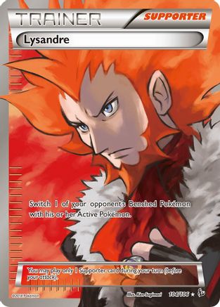 [TR] Lysandre (104/106) [XY: Flashfire]