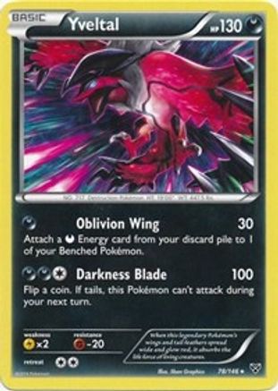 [PKM-R] Yveltal (78/146) (Theme Deck Exclusive) [XY: Base Set]