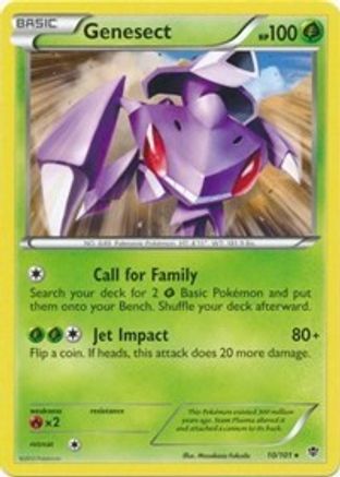 [PKM] Genesect (10/101) (Theme Deck Exclusive) [Black & White: Plasma Blast]