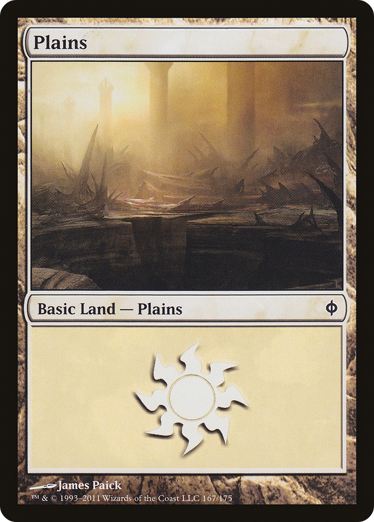{B}[NPH 167] Plains (167) [New Phyrexia]