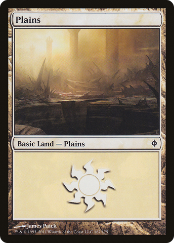 {B}[NPH 167] Plains (167) [New Phyrexia]