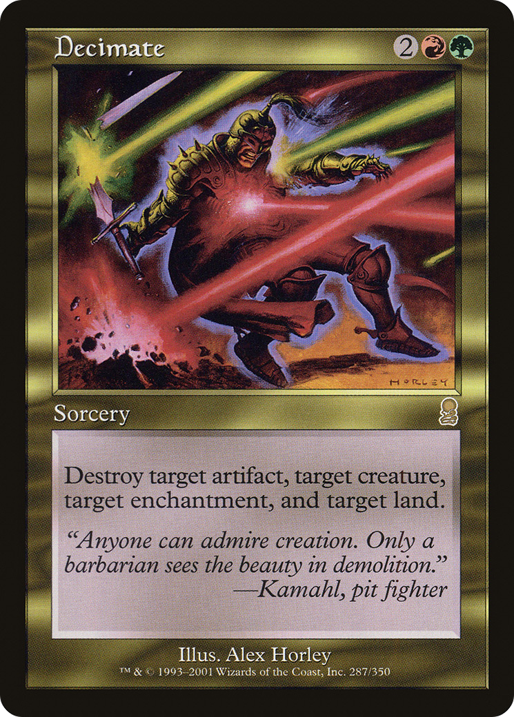 {R} Decimate [Odyssey][ODY 287]