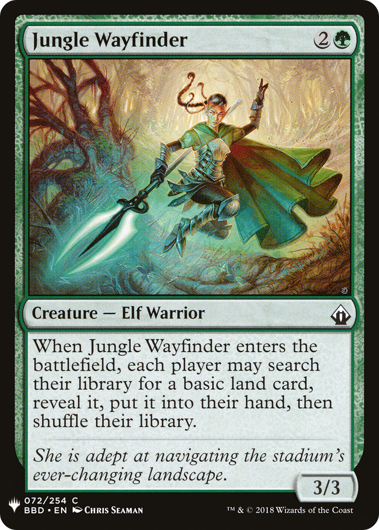 {C} Jungle Wayfinder [Mystery Booster][LS BBD 072]