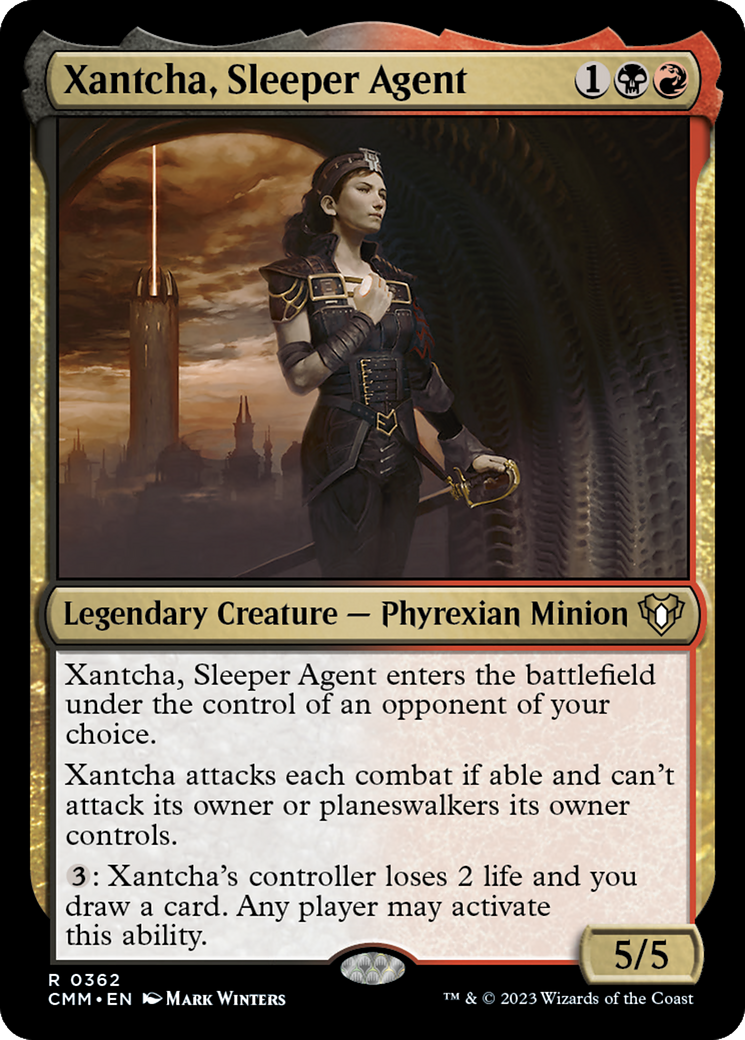 {R} Xantcha, Sleeper Agent [Commander Masters][CMM 362]