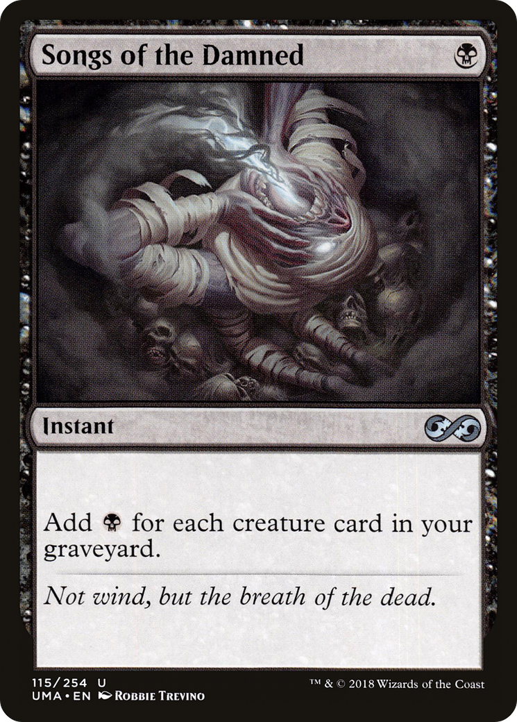 {C} Songs of the Damned [Ultimate Masters][UMA 115]