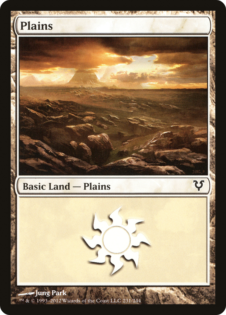 {B}[AVR 231] Plains (231) [Avacyn Restored]
