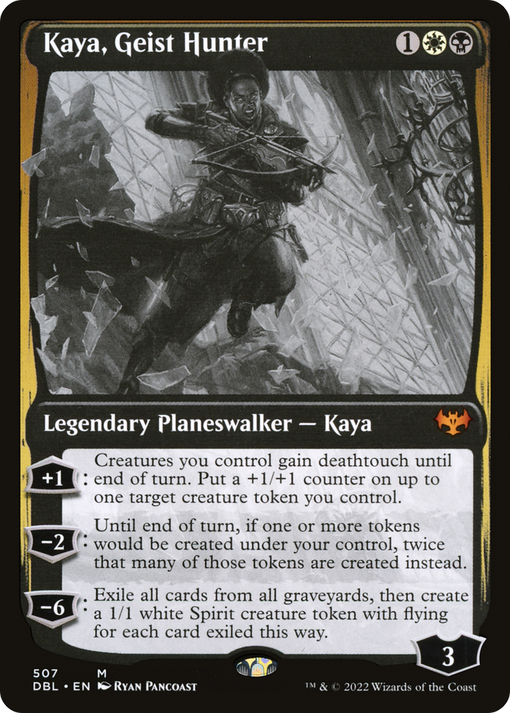 {R} Kaya, Geist Hunter [Innistrad: Double Feature][DBL 507]