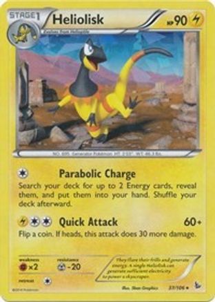 [PKM] Heliolisk (37/106) (Theme Deck Exclusive) [XY: Flashfire]