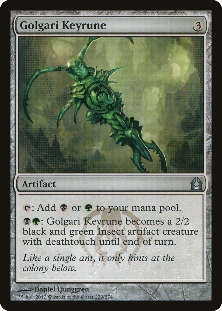 {C} Golgari Keyrune [Return to Ravnica][RTR 229]