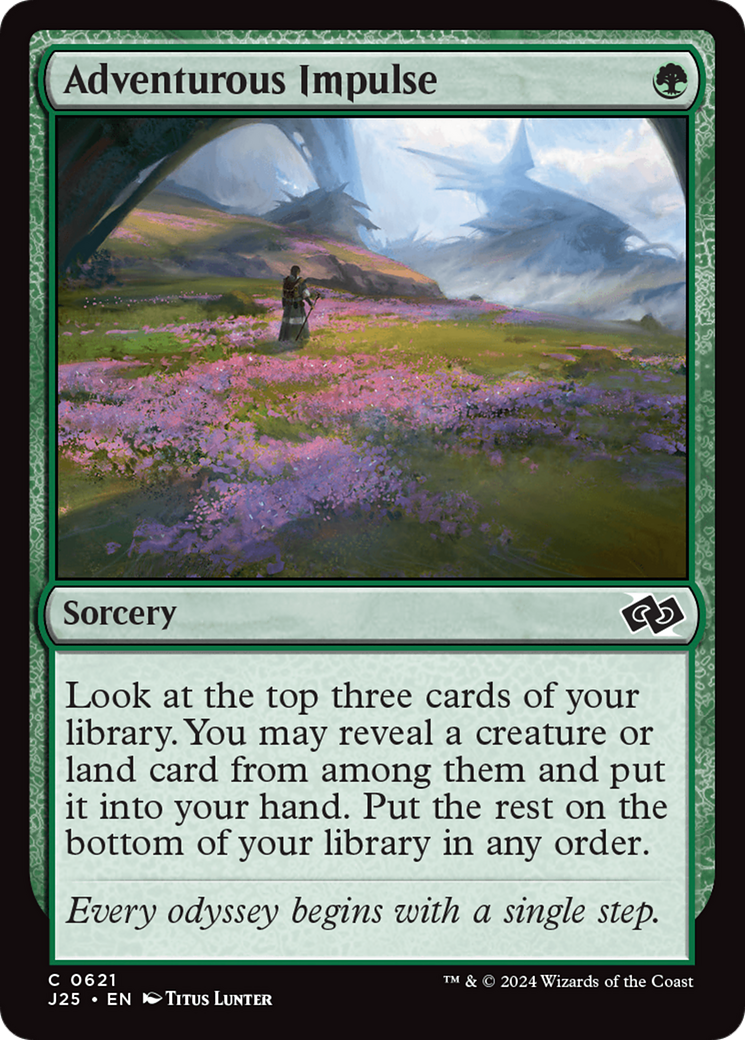 {C} Adventurous Impulse [Foundations Jumpstart][J25 621]