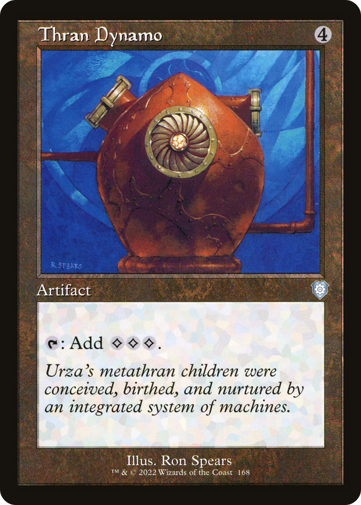 {C} Thran Dynamo (Retro) [The Brothers' War Commander][BRC 168]
