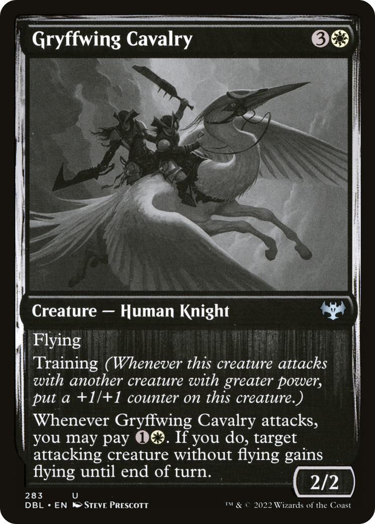 {C} Gryffwing Cavalry [Innistrad: Double Feature][DBL 283]