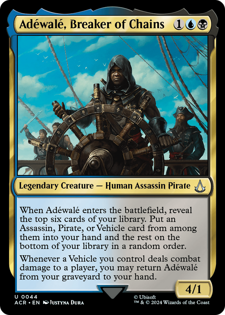 {C} Adewale, Breaker of Chains [Assassin's Creed][ACR 044]