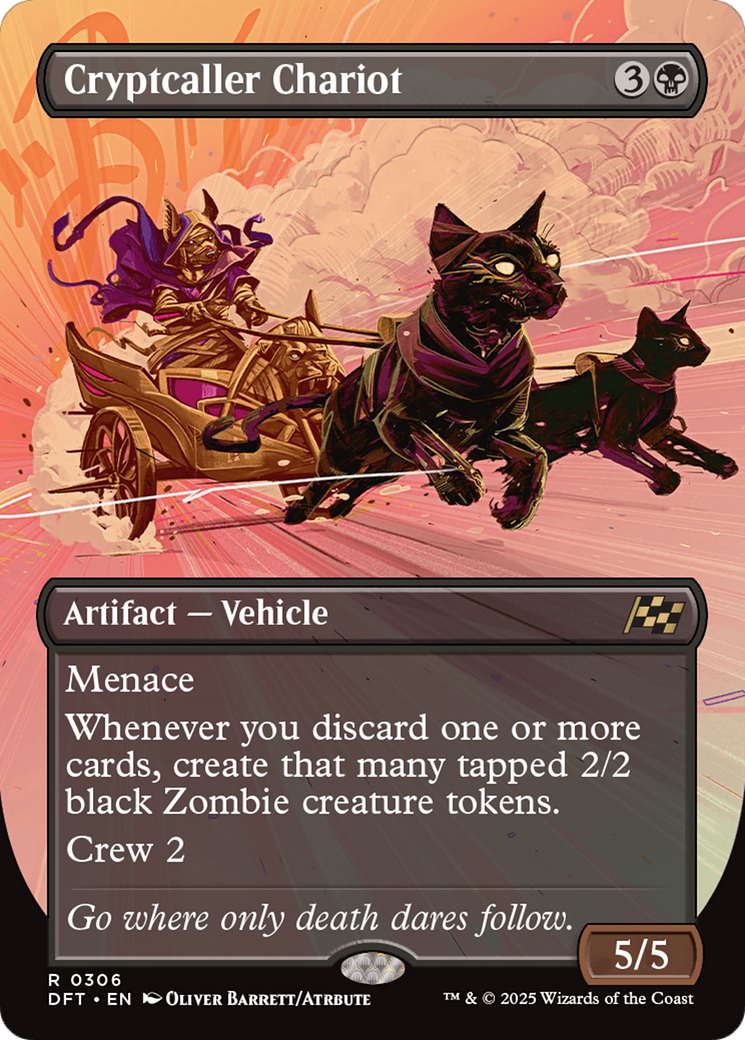{@R} Cryptcaller Chariot (Borderless) [Aetherdrift][DFT 306]