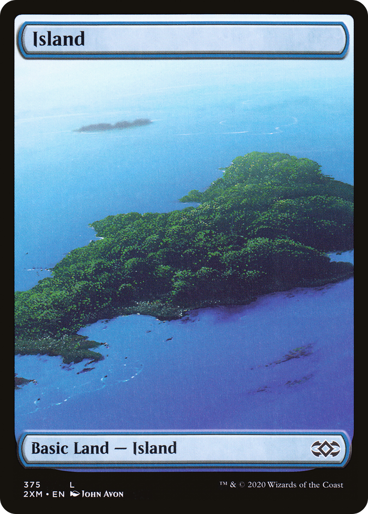 {B}[2XM 375] Island (375) [Double Masters]