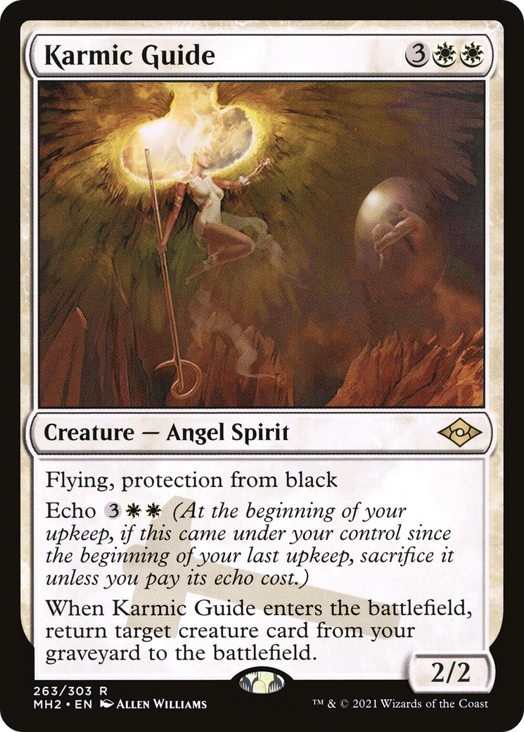 {R} Karmic Guide (Foil) [Modern Horizons 2] [MH2 263]