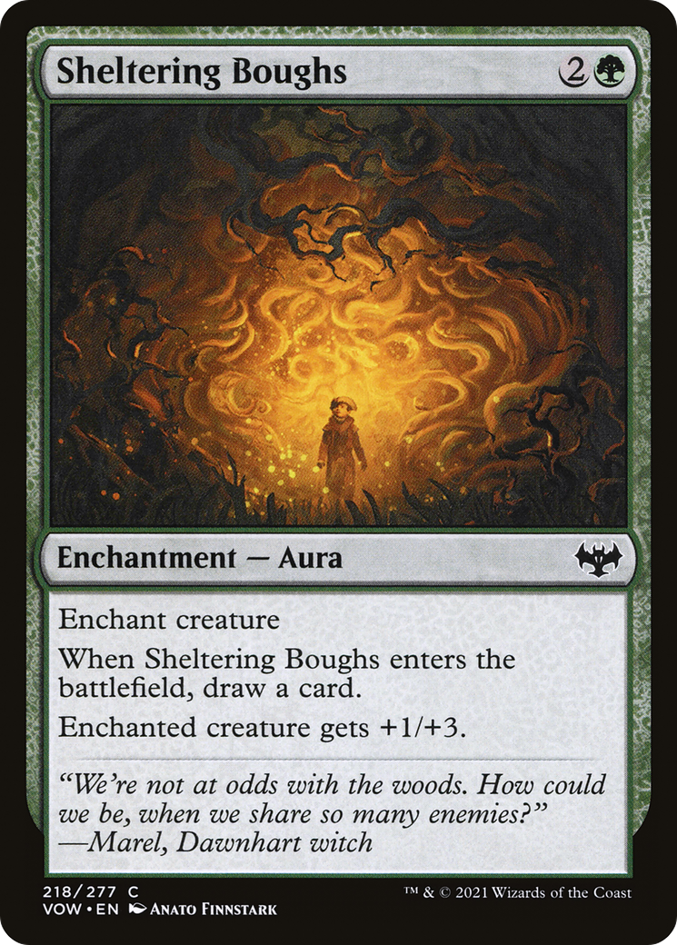 {C} Sheltering Boughs [Innistrad: Crimson Vow][VOW 218]