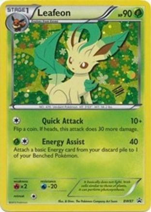 [PKM-R] Leafeon (BW87) [Black & White: Black Star Promos]