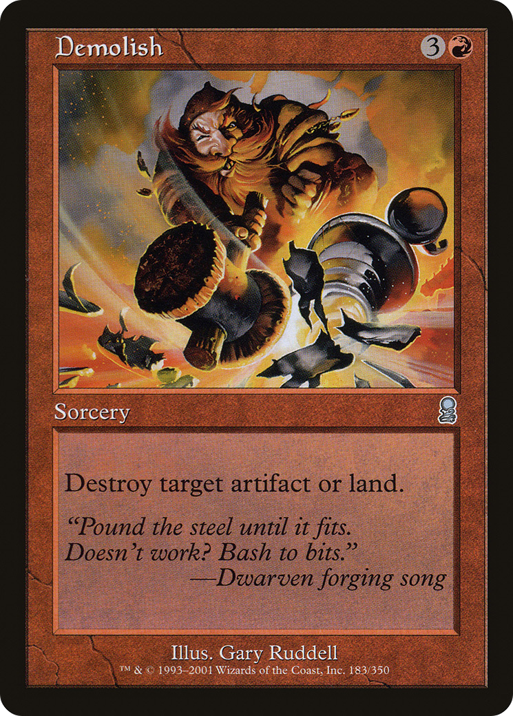 {C} Demolish [Odyssey][ODY 183]