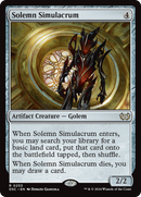 {R} Solemn Simulacrum [Duskmourn: House of Horror Commander][DSC 253]