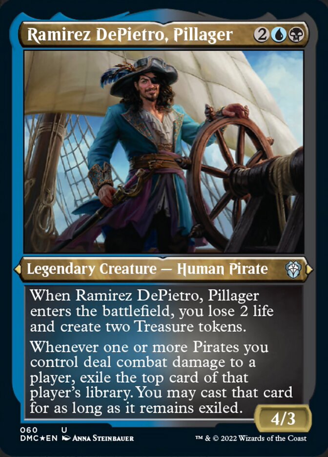 {C} Ramirez DePietro, Pillager (Foil Etched) [Dominaria United Commander][DMC 060]