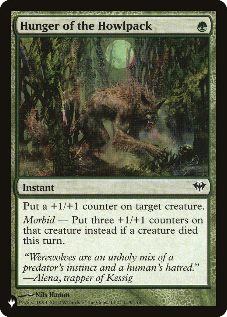 Hunger of the Howlpack [LIST DKA-119]