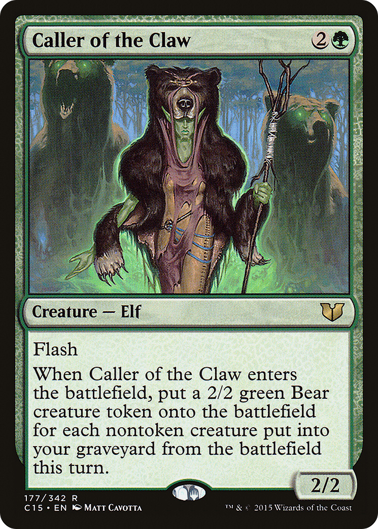 {R} Caller of the Claw [Commander 2015][C15 177] - Misty Mountain Games