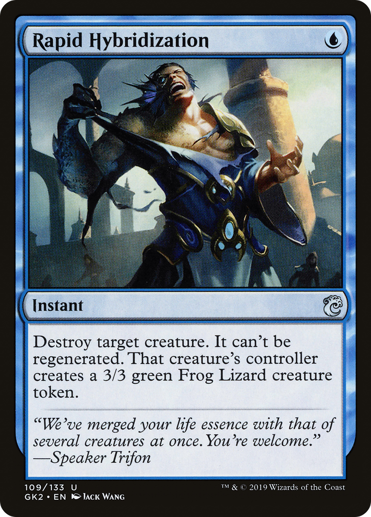 {C} Rapid Hybridization [Ravnica Allegiance Guild Kit][GK2 109] - Misty Mountain Games