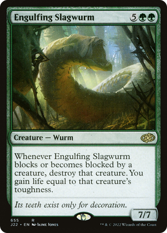 {R} Engulfing Slagwurm [Jumpstart 2022][J22 655]