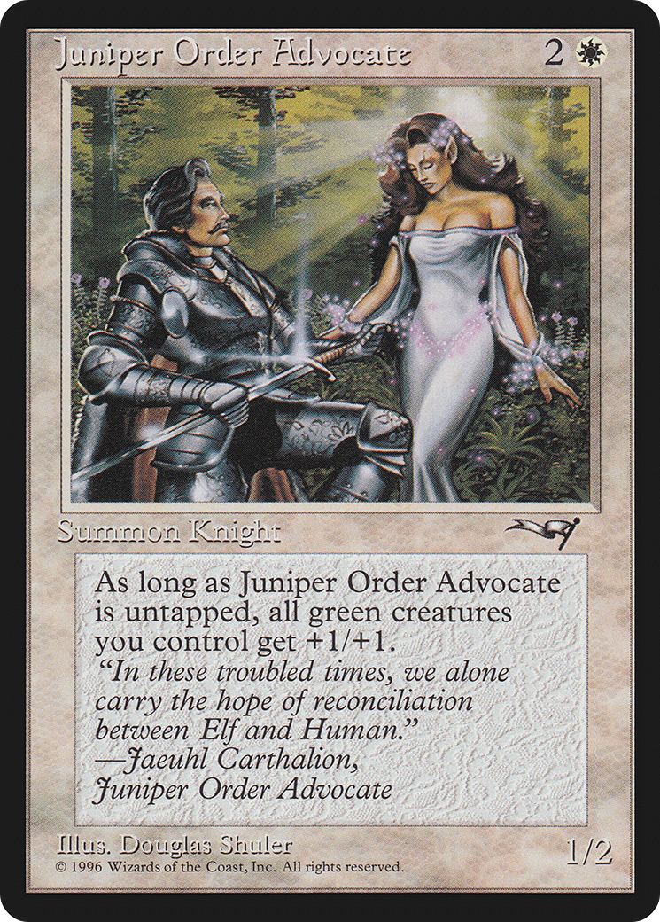 {C} Juniper Order Advocate [Alliances][ALL 006]