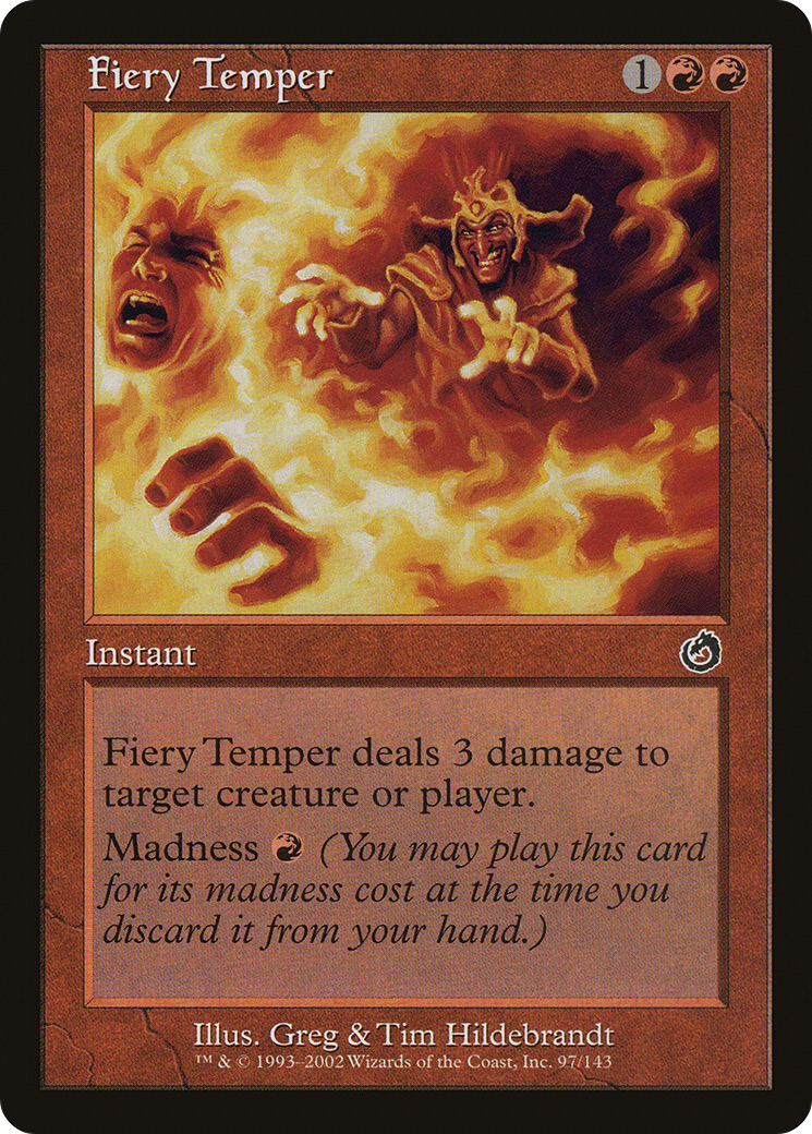 {C} Fiery Temper [Torment][TOR 097]