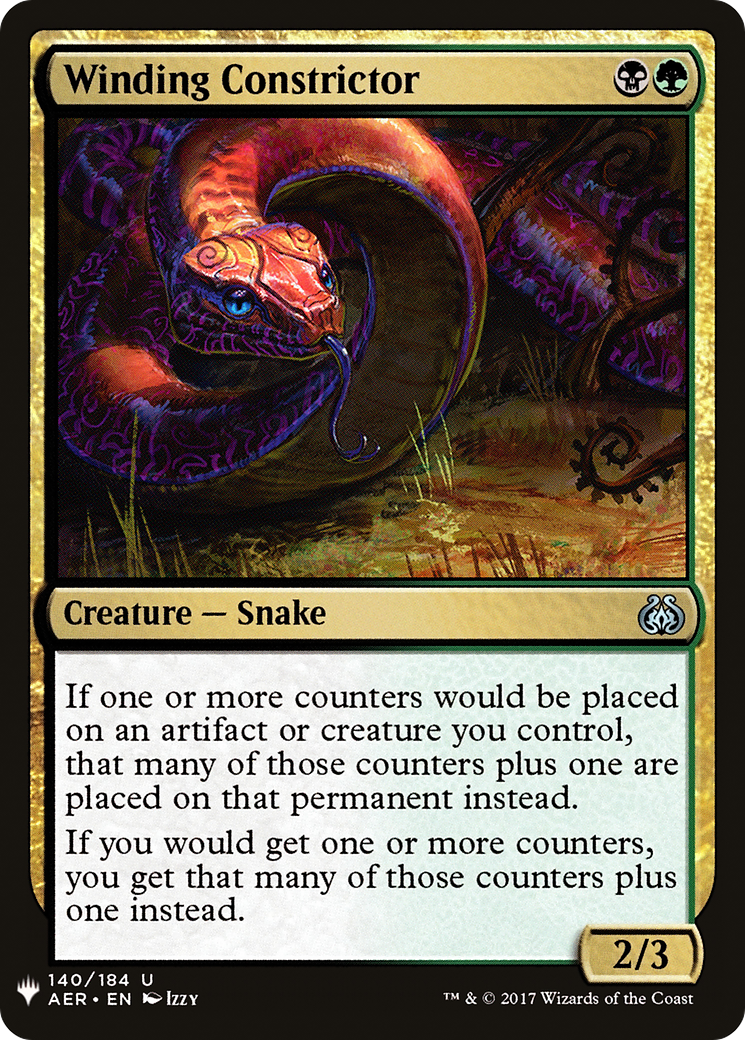 {C} Winding Constrictor [Mystery Booster][LS AER 140]