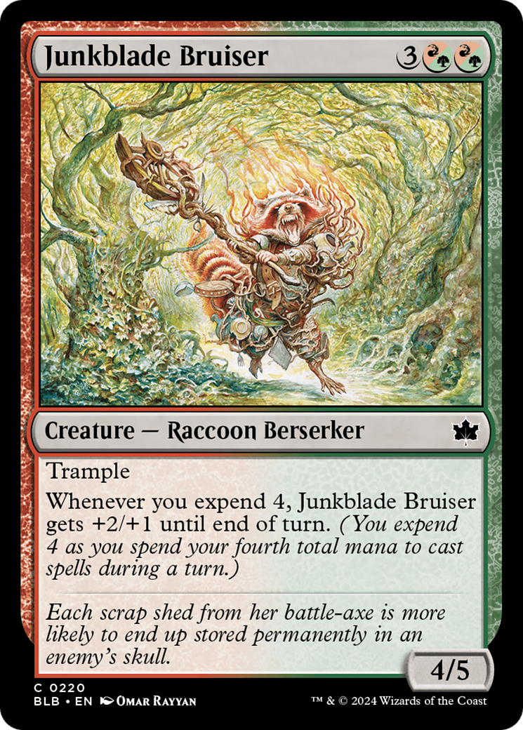 {@C} Junkblade Bruiser [Bloomburrow][BLB 220]