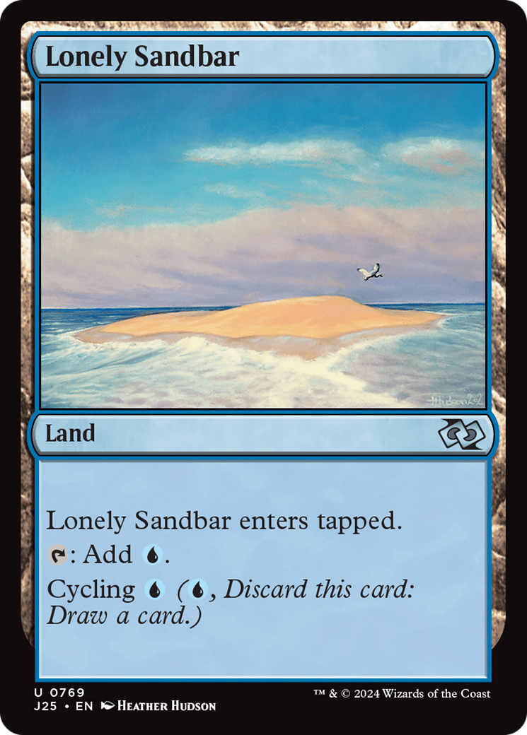 {C} Lonely Sandbar [Foundations Jumpstart][J25 769]