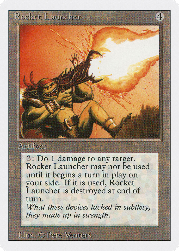 {R} Rocket Launcher [Revised Edition][3ED 272] - Misty Mountain Games