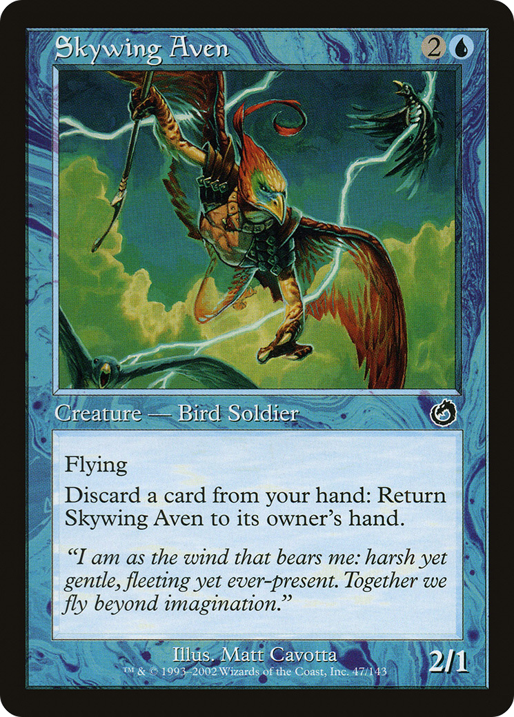 {C} Skywing Aven [Torment][TOR 047]