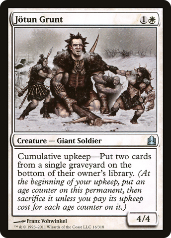 {C} Jotun Grunt [Commander 2011][CMD 016]