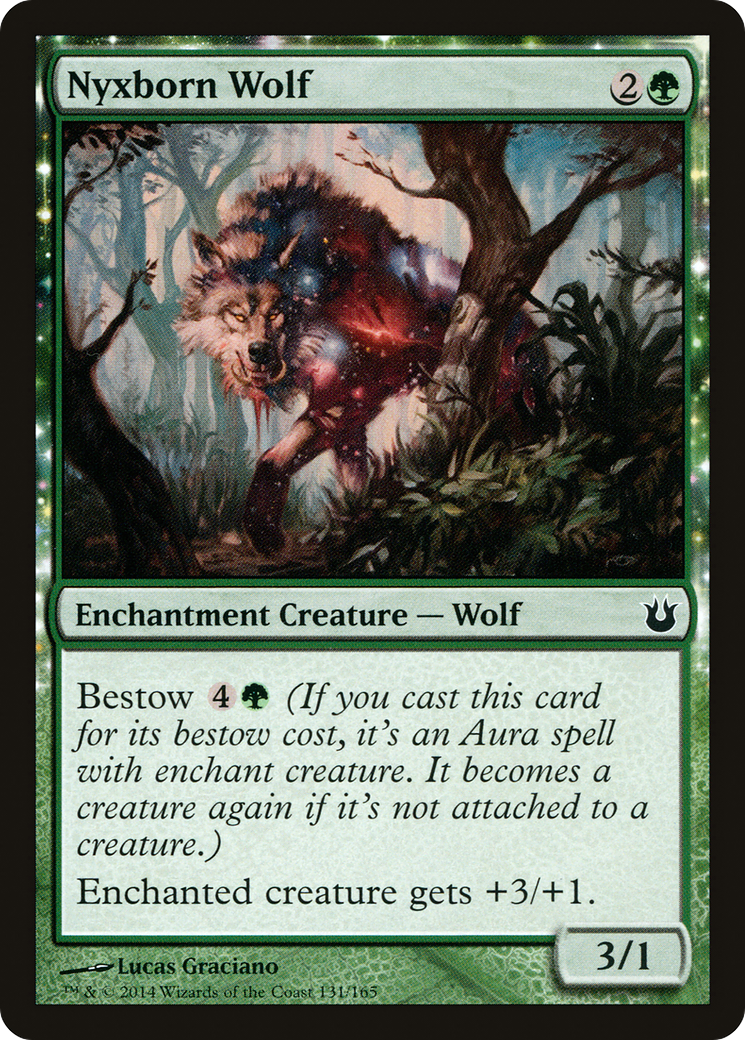 {C} Nyxborn Wolf [Born of the Gods][BNG 131]