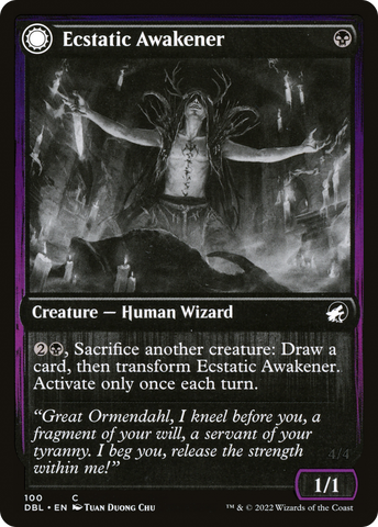{C} Ecstatic Awakener // Awoken Demon [Innistrad: Double Feature][DBL 100]