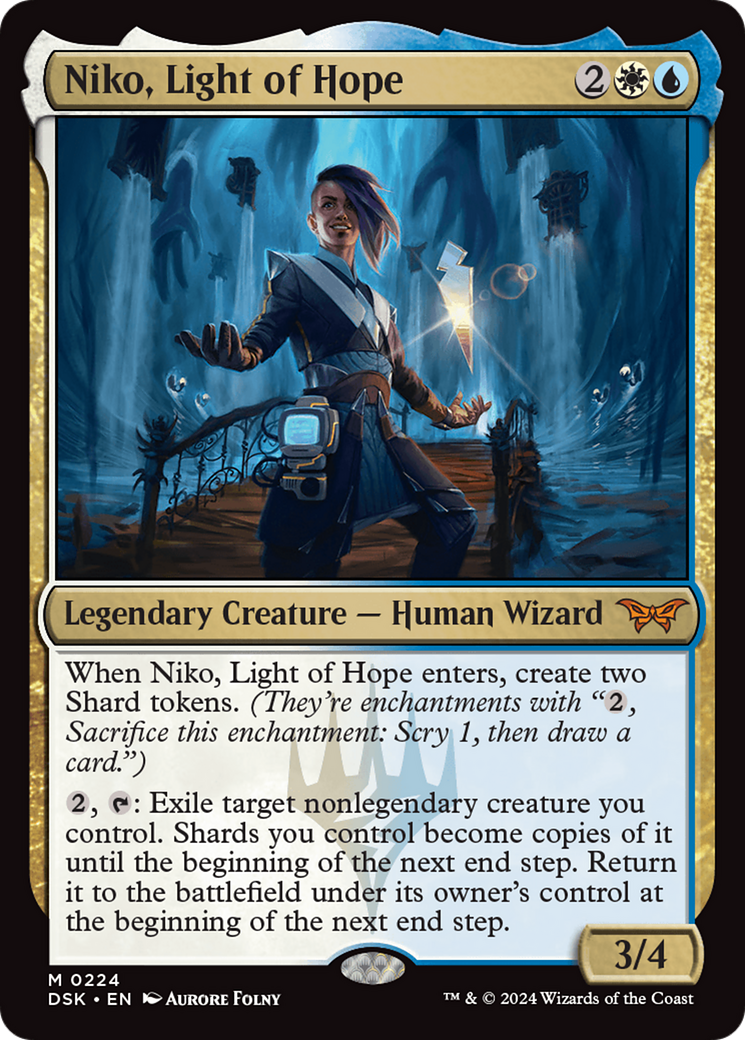 {@R} Niko, Light of Hope [Duskmourn: House of Horror][DSK 224]