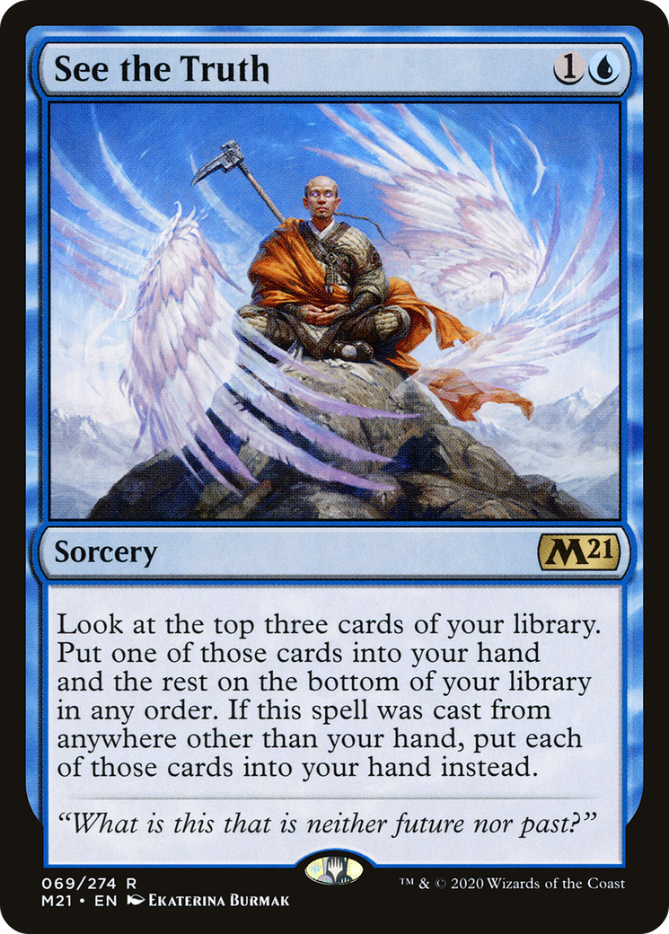 {R} See the Truth [Core Set 2021][M21 069] - Misty Mountain Games