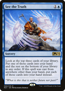 {R} See the Truth [Core Set 2021][M21 069] - Misty Mountain Games