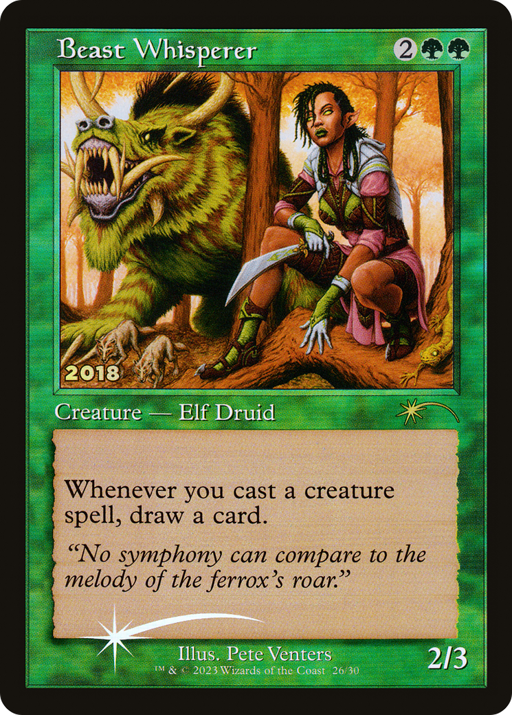 {R} Beast Whisperer [30th Anniversary Promos][P30A 026]