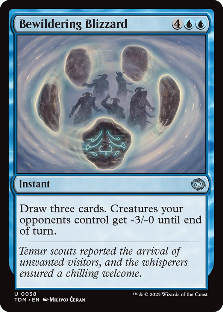 {@C} Bewildering Blizzard [Tarkir: Dragonstorm][TDM 038]