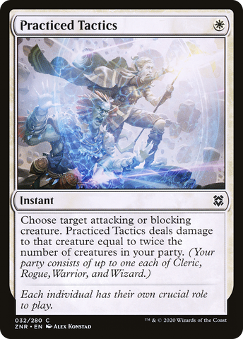 {C} Practiced Tactics [Zendikar Rising][ZNR 032]