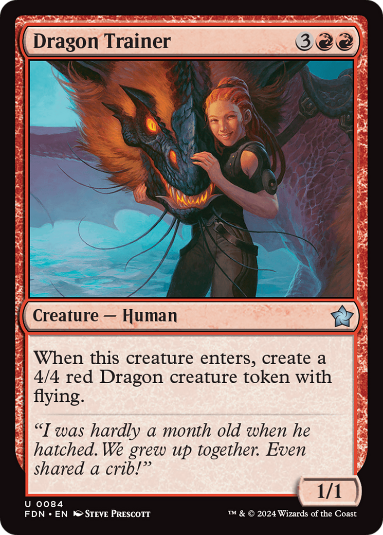 {@C} Dragon Trainer [Foundations][FDN 084]