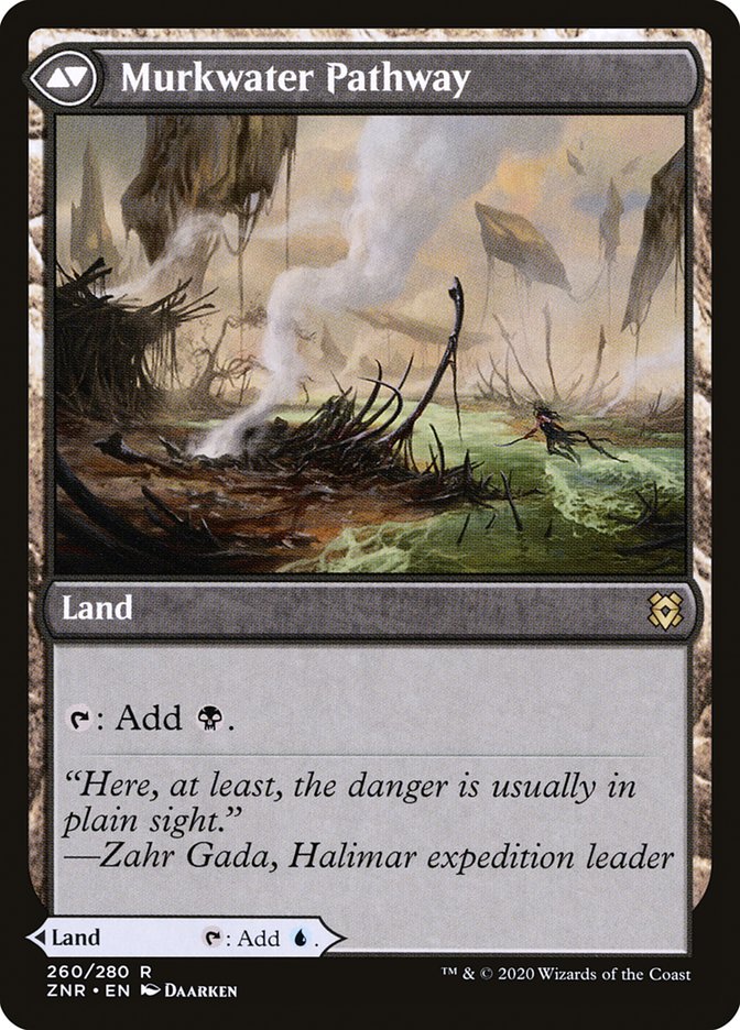 {R} Clearwater Pathway // Murkwater Pathway [Zendikar Rising][ZNR 260]
