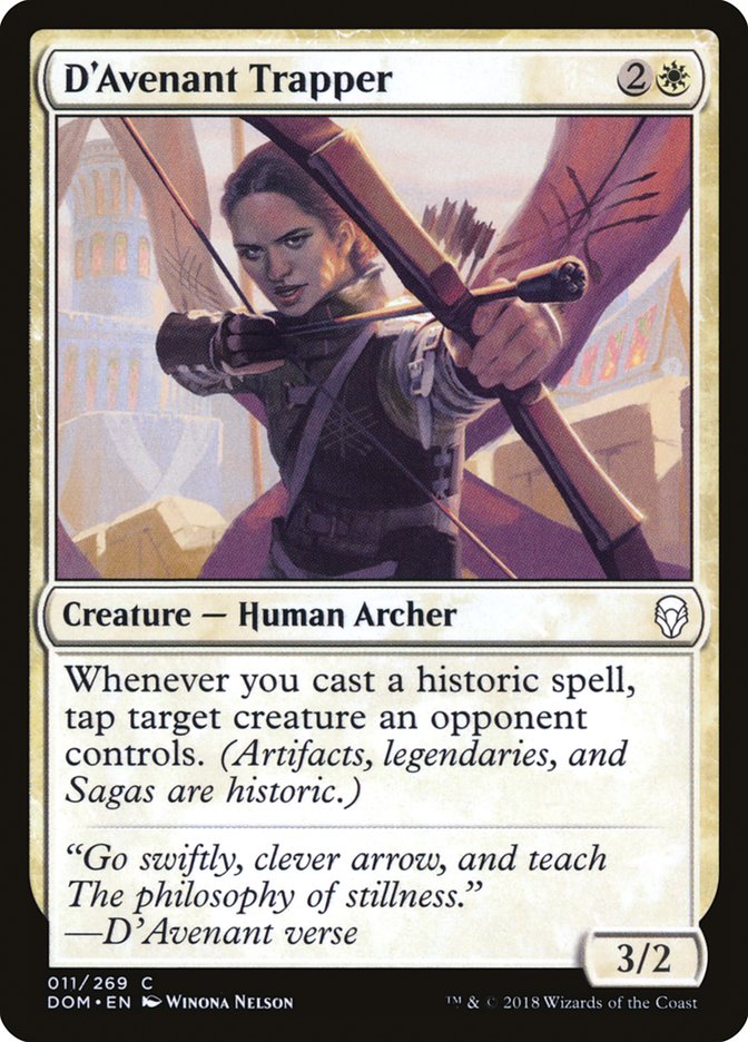 {C} D'Avenant Trapper [Dominaria][DOM 011]