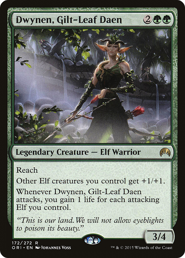 {R} Dwynen, Gilt-Leaf Daen [Magic Origins][ORI 172] - Misty Mountain Games