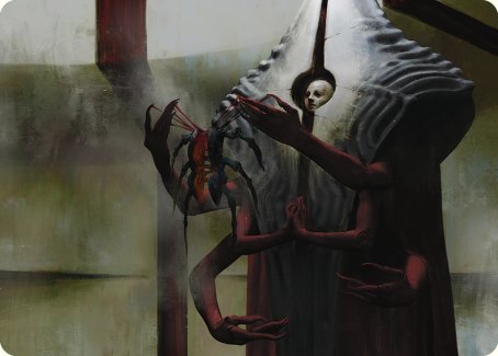 {A} Vivisection Evangelist Art Card [Phyrexia: All Will Be One Art Series][AONE 054]
